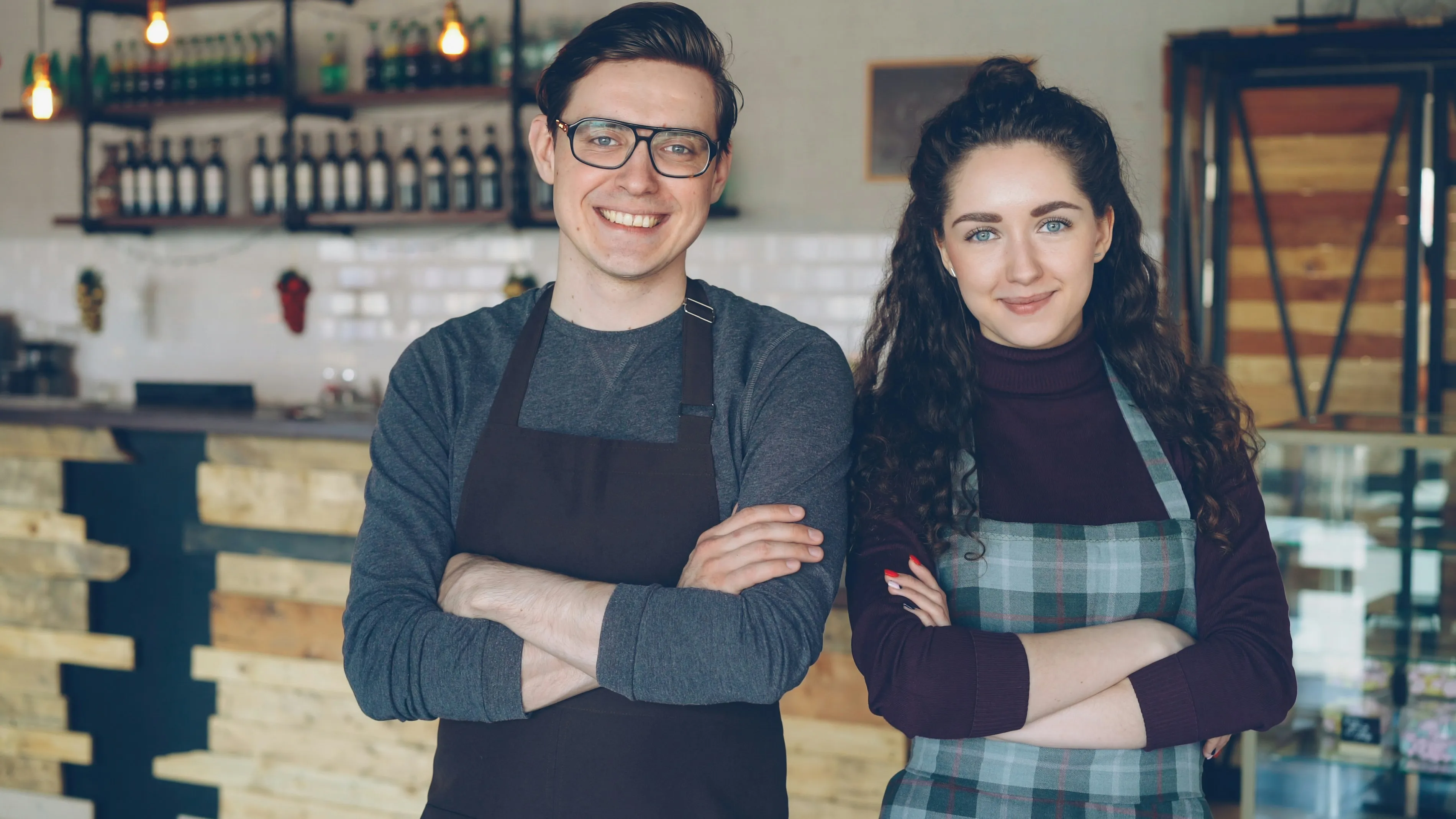 Professional working on laptop at desk