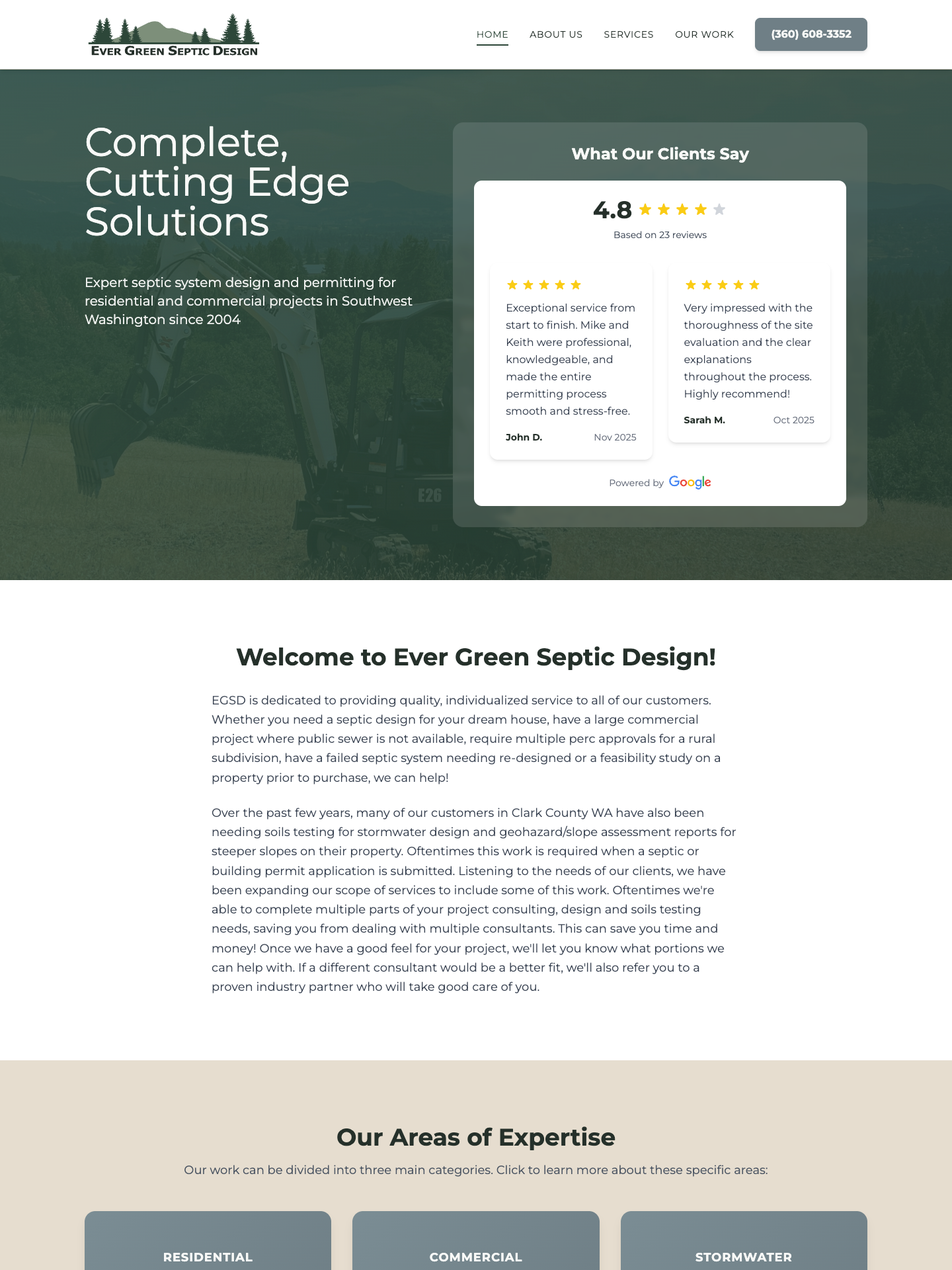 Service Business Website - Professional Services